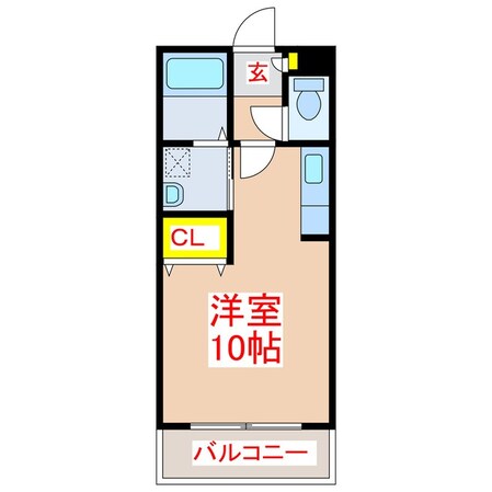 Ｃｕｂｅ　９の物件間取画像